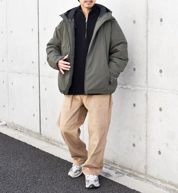 SHIPS any「SHIPS any: 〈撥水・防風等〉多機能 フード ダウン ブルゾン◇」|ダウン|