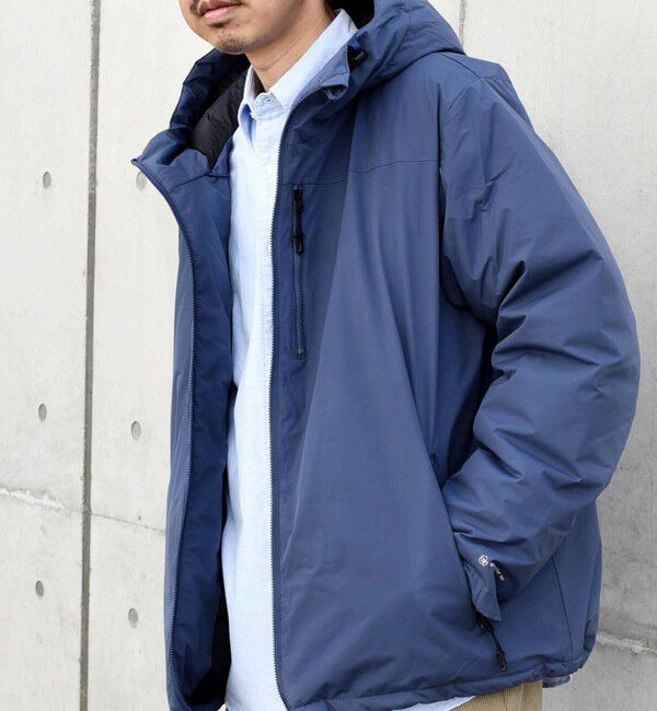 SHIPS any「SHIPS any: 〈撥水・防風等〉多機能 フード ダウン ブルゾン◇」|ダウン|