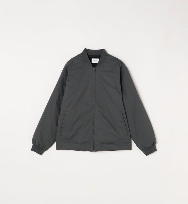 SHIPS any「SHIPS any: カルゼ 中綿 リブ ブルゾン」|ブルゾン・スタジャン|