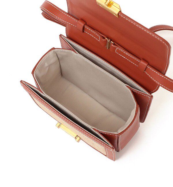 SHIPS for women「kabinett:BOX BAG MINI LINEN ◇」|ショルダー・メッセンジャー|