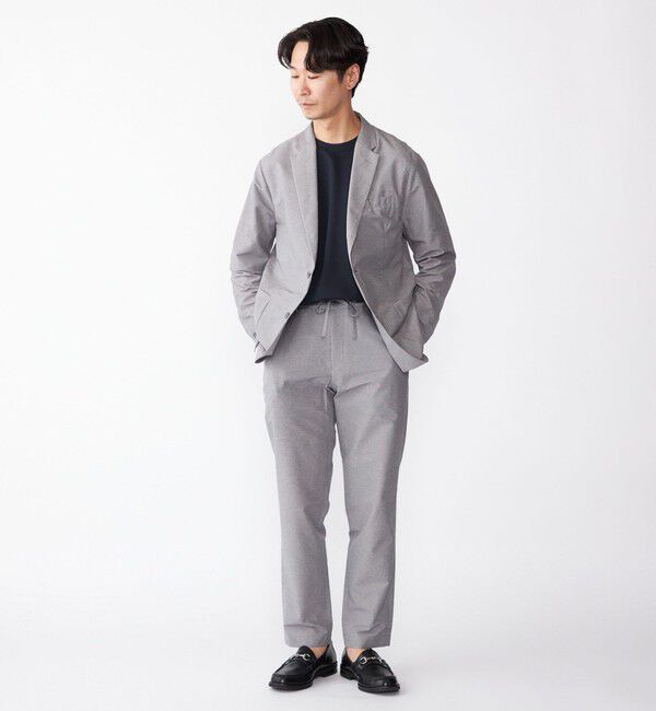 SHIPS「SHIPS:〈手洗い可能/セットアップ対応〉スーパーライト 2ボタン ジャケット」|テーラードジャケット|