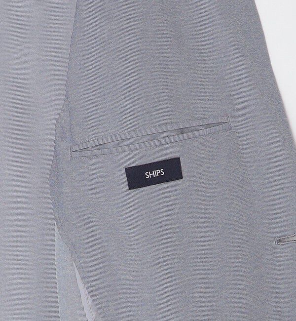 SHIPS「SHIPS:〈手洗い可能/セットアップ対応〉スーパーライト 2ボタン ジャケット」|テーラードジャケット|