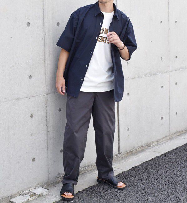 SHIPS any「SHIPS any: オーバーサイズ カラーパレット ハーフスリーブ シャツ◇」|シャツ・ブラウス|