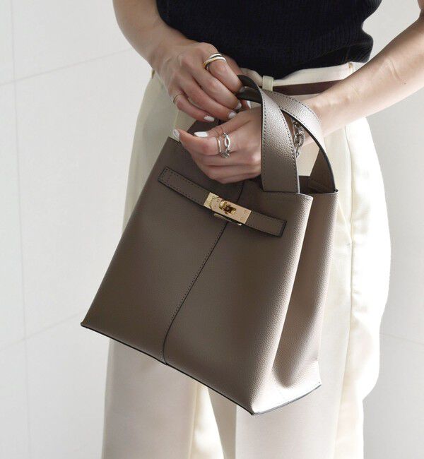 SHIPS any「SHIPS any: 金具付き トート バッグ」|ショルダー・メッセンジャー|