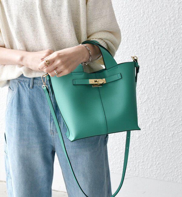 SHIPS any「SHIPS any: 金具付き トート バッグ」|ショルダー・メッセンジャー|