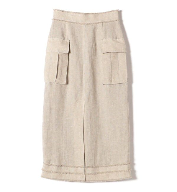 SHIPS for women「〈手洗い可能〉チェック / 無地 サイド ポケット タイト スカート」|スカート|