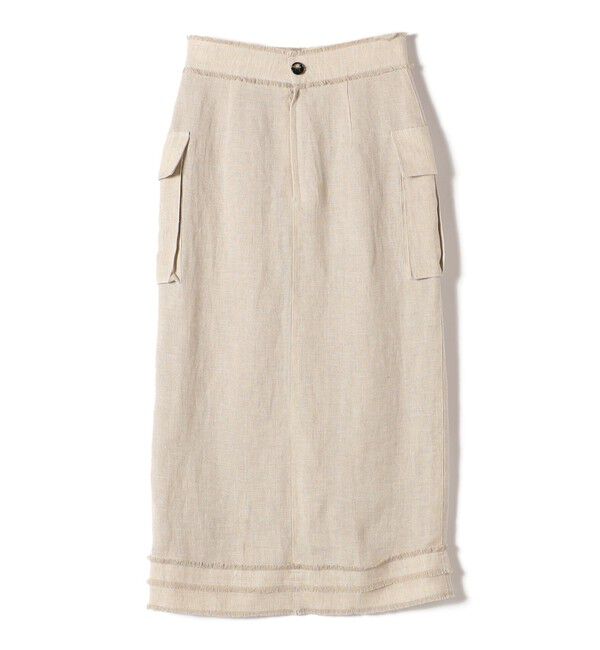 SHIPS for women「〈手洗い可能〉チェック / 無地 サイド ポケット タイト スカート」|スカート|