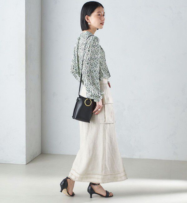 SHIPS for women「〈手洗い可能〉チェック / 無地 サイド ポケット タイト スカート」|スカート|