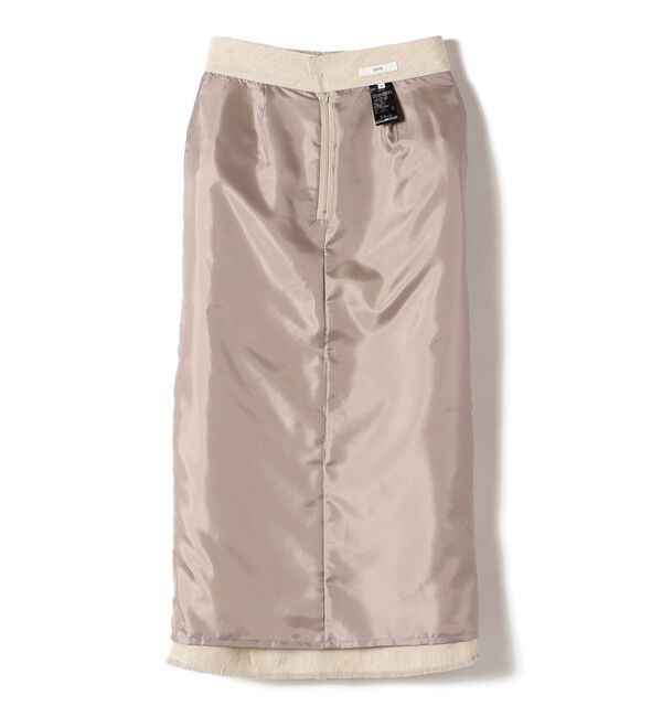 SHIPS for women「〈手洗い可能〉チェック / 無地 サイド ポケット タイト スカート」|スカート|