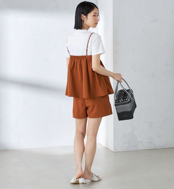 SHIPS for women「〈手洗い可能〉セットアップ スイムウェア(キャミ＆ショートパンツ)」|その他|