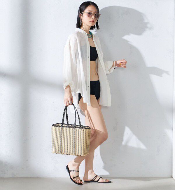 SHIPS for women「〈手洗い可能〉イタリアンパイル スイムウェア(ビキニ)」|ビキニ|