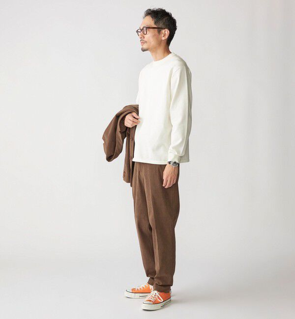 SHIPS「SHIPS: ハイゲージ コットン ウール クルーニット」|ニット・セーター|