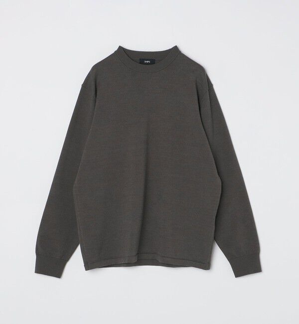 SHIPS「SHIPS: ハイゲージ コットン ウール クルーニット」|ニット・セーター|