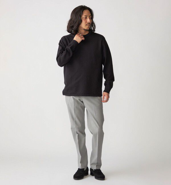 SHIPS「SHIPS: ハイゲージ コットン ウール クルーニット」|ニット・セーター|