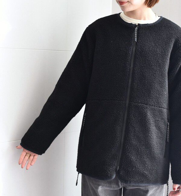 SHIPS any「【SHIPS any別注】TAION:〈手洗い可能〉ダウン ボア リバーシブル ジャケット」|ダウン|