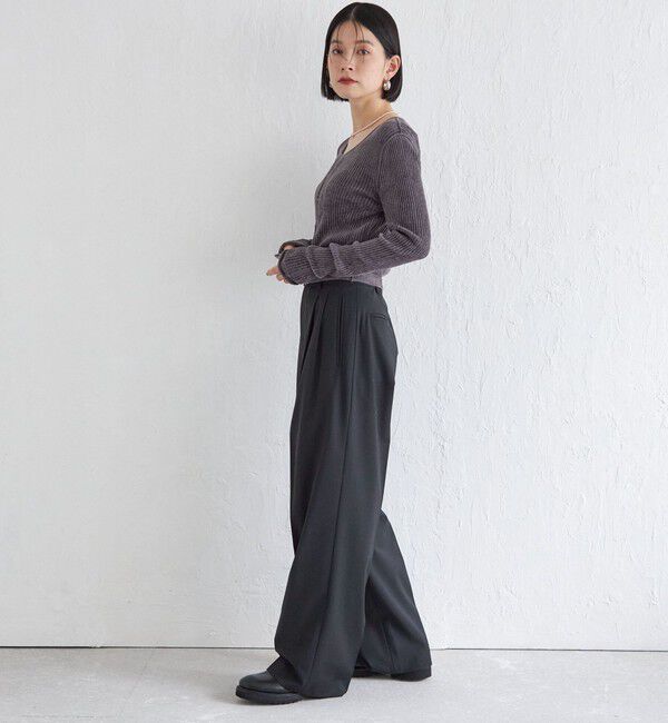 SHIPS for women「Wai＋:〈手洗い可能〉1/18ホック付 カーディガン」|カーディガン|