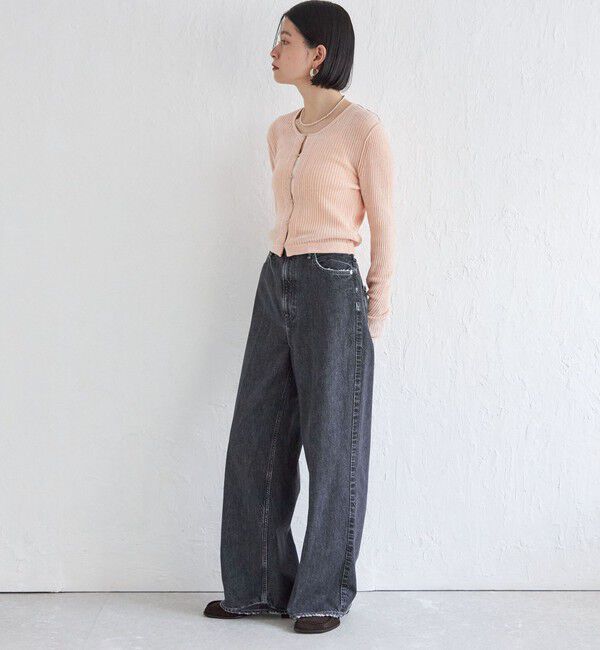 SHIPS for women「Wai＋:〈手洗い可能〉1/18ホック付 カーディガン」|カーディガン|