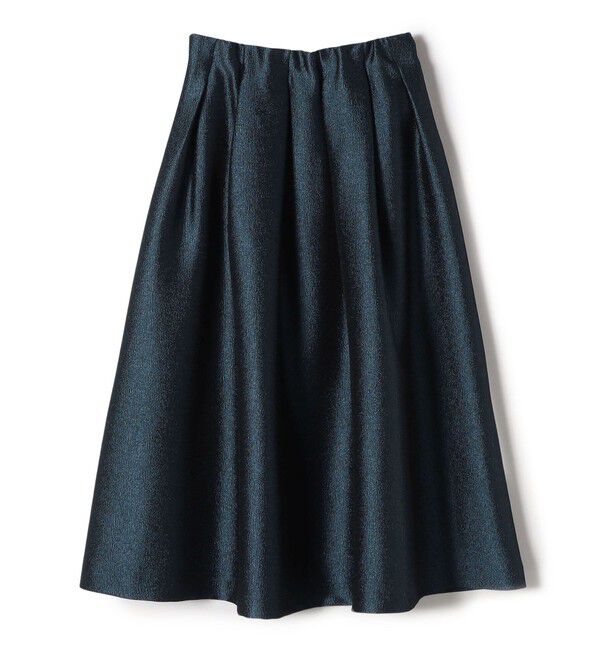 SHIPS for women「〈手洗い可能〉ラメ ブッチャー タック フレア スカート」|フレア|