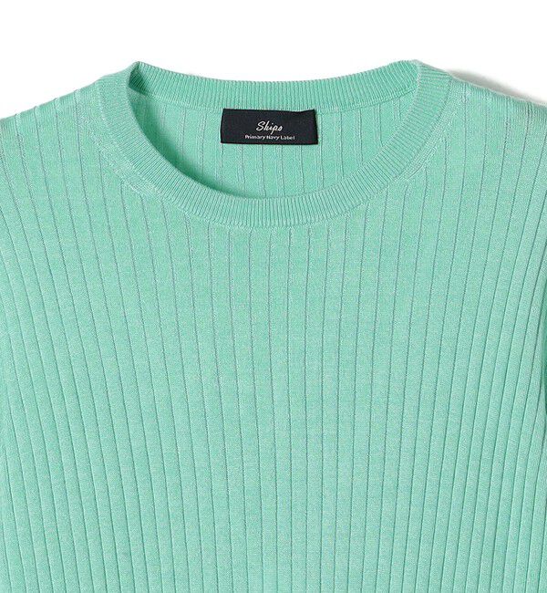 SHIPS for women「SHIPS Primary Navy Label:シルク カシミヤ プルオーバー 2」|ニット・セーター|