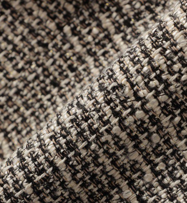 SHIPS for women「スラブ ツイード ロング ジレ（セレモニー対応可）」|ベスト・ジレ|