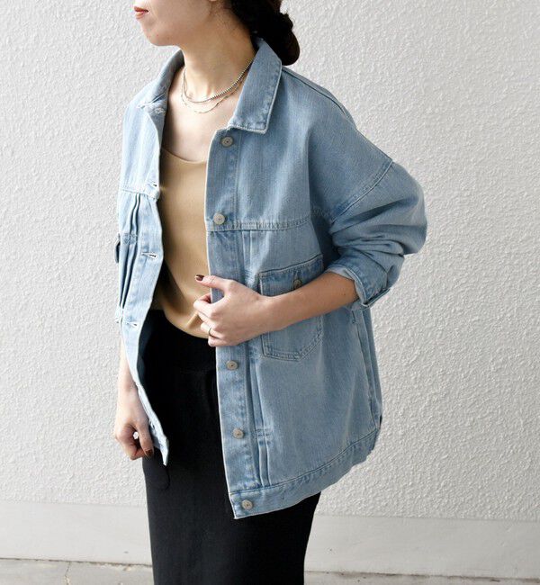 SHIPS any「SHIPS any:〈洗濯機可能〉デニム ジャケット［SHIPS any DENIM］」|デニムジャケット|