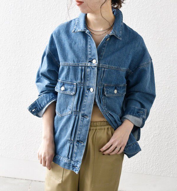 SHIPS any「SHIPS any:〈洗濯機可能〉デニム ジャケット［SHIPS any DENIM］」|デニムジャケット|