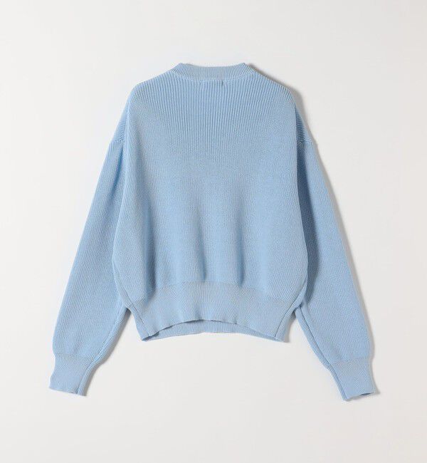 SHIPS any「SHIPS any:〈手洗い可能〉アゼ コンパクト クルーネック ニット プルオーバー」|ニット・セーター|