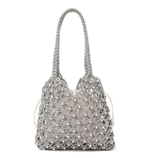 SHIPS Colors 「SHIPS Colors:メタルビーズ コード トート◇」|トートバッグ|