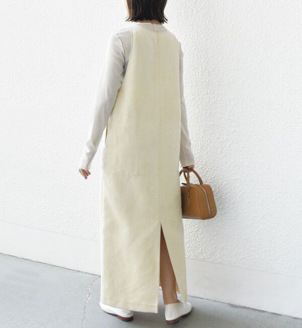 SHIPS for women「ポリエステルスエード 2WAY ワンピース」|ワンピース|