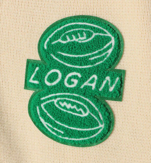 SHIPS for women「【SHIPS別注】LOGAN KNITTING MILLS: Vネック パッチ カーディガン」|カーディガン|