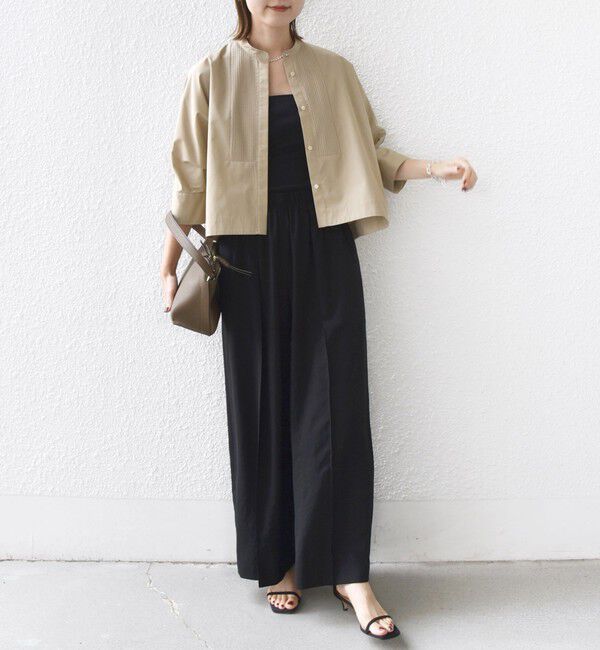 SHIPS for women「〈手洗い可能〉ピンタック 羽織 シャツ」|シャツ・ブラウス|