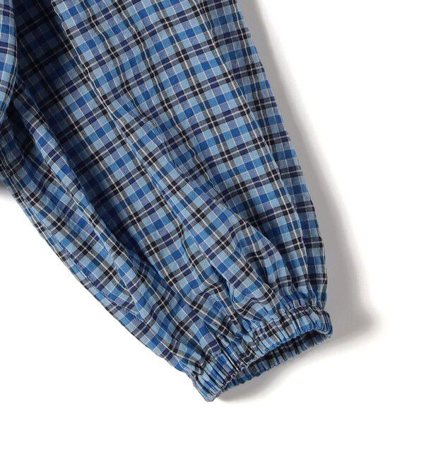 SHIPS for women「〈手洗い可能〉DEVEAUX サッカー チェック リボン ブラウス」|シャツ・ブラウス|