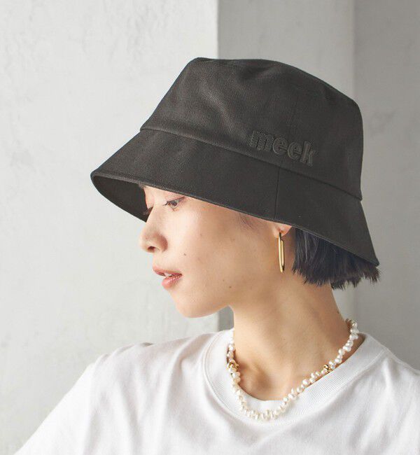 SHIPS for women「ロゴ バケット ハット」|ハット|ブラック
