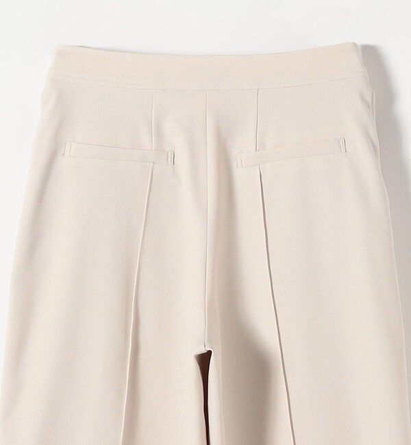 quaranciel「quaranciel: フラップ デザイン センター シーム セミ ワイド パンツ（セットアップ対応）」|その他|