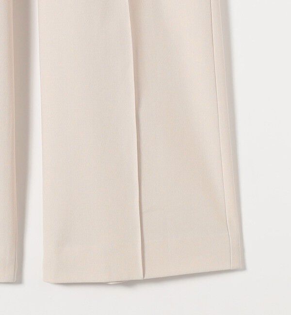 quaranciel「quaranciel: フラップ デザイン センター シーム セミ ワイド パンツ（セットアップ対応）」|その他|