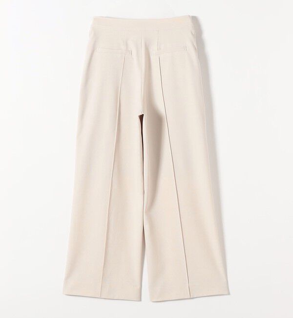 quaranciel「quaranciel: フラップ デザイン センター シーム セミ ワイド パンツ（セットアップ対応）」|その他|