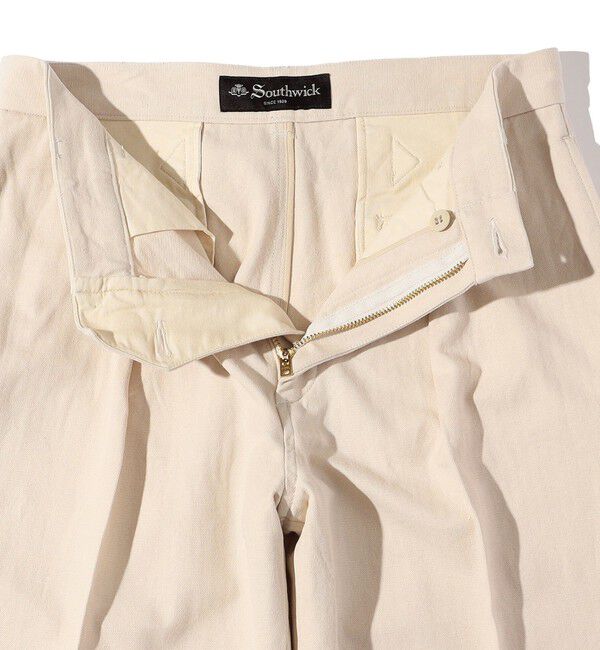 SHIPS「Southwick Gate Label: コットン シルク 1プリーツ パンツ」|その他|