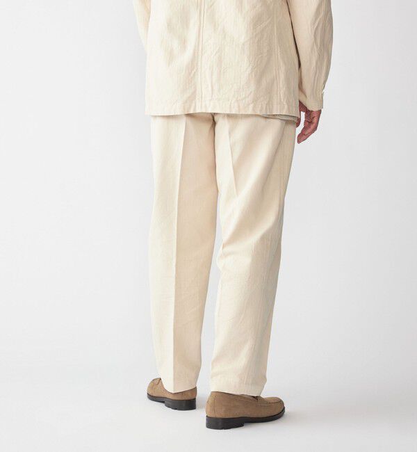 SHIPS「Southwick Gate Label: コットン シルク 1プリーツ パンツ」|その他|