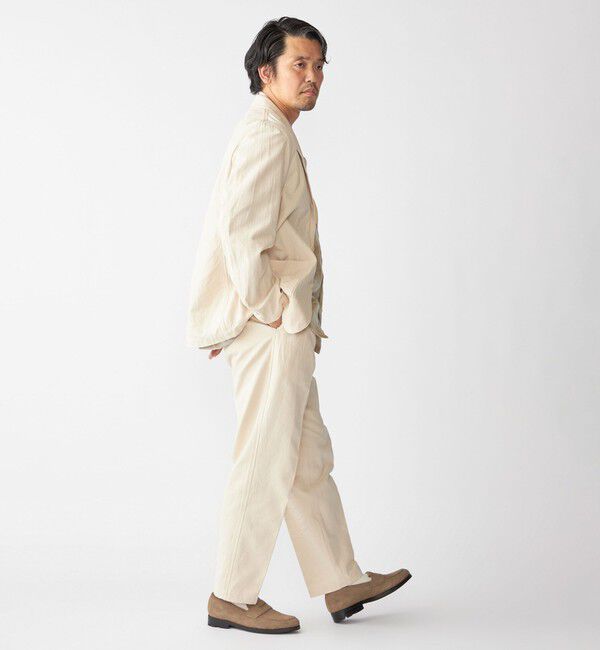 SHIPS「Southwick Gate Label: コットン シルク 1プリーツ パンツ」|その他|