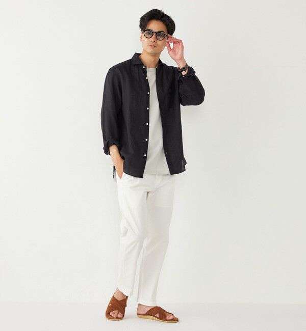 SHIPS Colors 「SHIPS Colors:〈洗濯機可能〉テーパード アンクル チノ パンツ」|チノ|