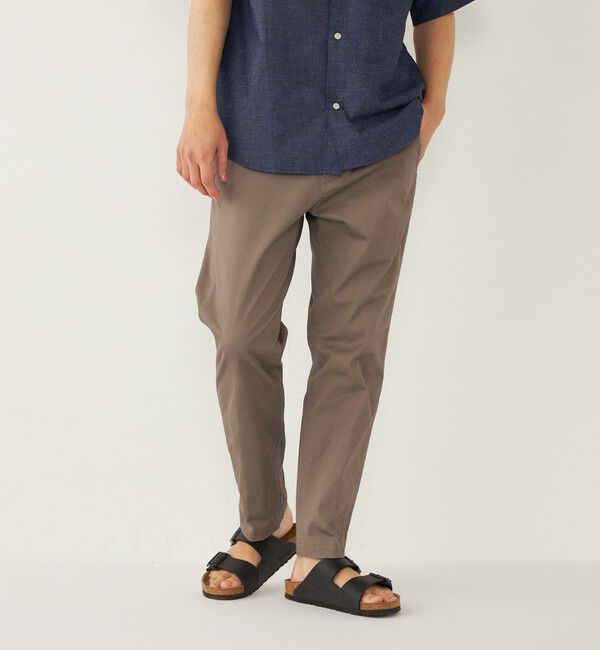 SHIPS Colors 「SHIPS Colors:〈洗濯機可能〉テーパード アンクル チノ パンツ」|チノ|