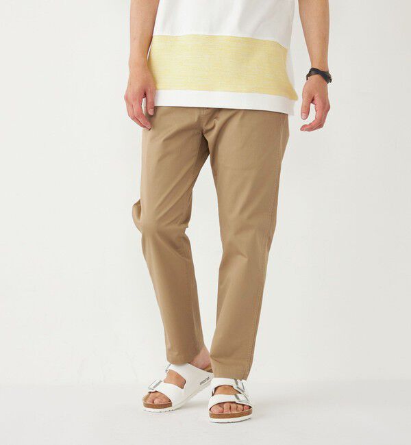 SHIPS Colors 「SHIPS Colors:〈洗濯機可能〉テーパード アンクル チノ パンツ」|チノ|
