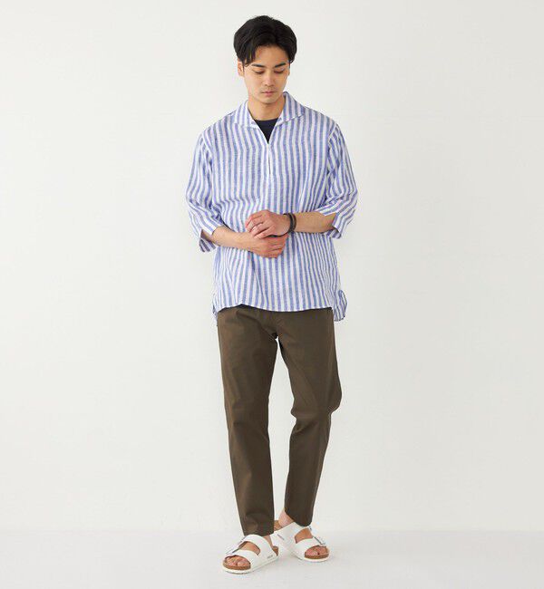 SHIPS Colors 「SHIPS Colors:〈洗濯機可能〉テーパード アンクル チノ パンツ」|チノ|