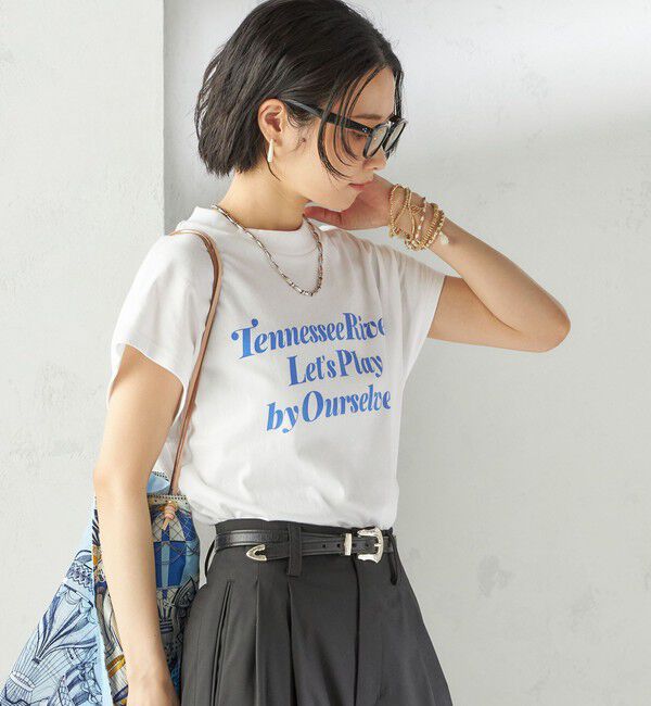 SHIPS for women「【SHIPS別注】TENNESSEE:フレンチ スリーブ プルオーバー」|タンクトップ|