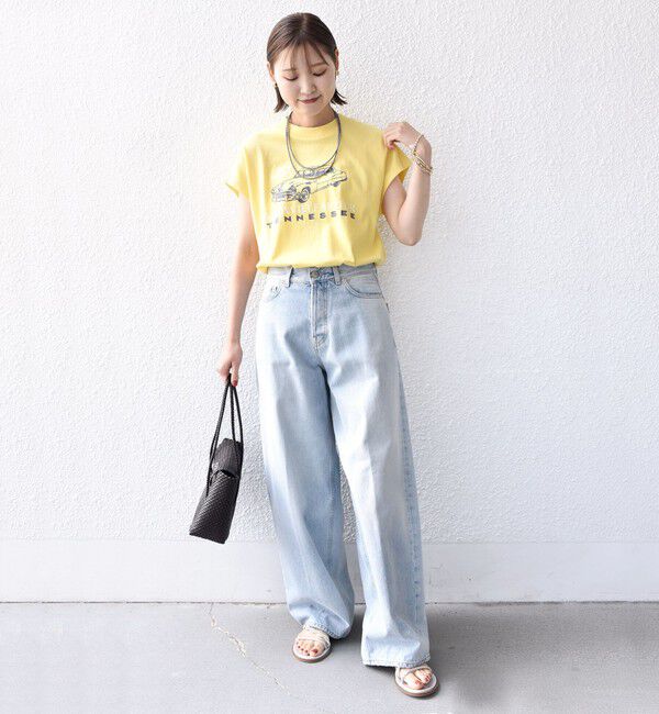 SHIPS for women「【SHIPS別注】TENNESSEE:フレンチ スリーブ プルオーバー」|タンクトップ|