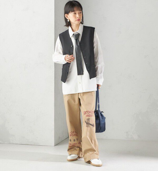 SHIPS for women「【SHIPS別注】WHITE FIELD: 50th ANNIV チノパン」|チノ|