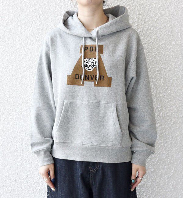 SHIPS any「《一部追加予約》【SHIPS any別注】THE KNiTS:〈洗濯機可能〉ロゴプリント フーディー パーカー」|パーカー|