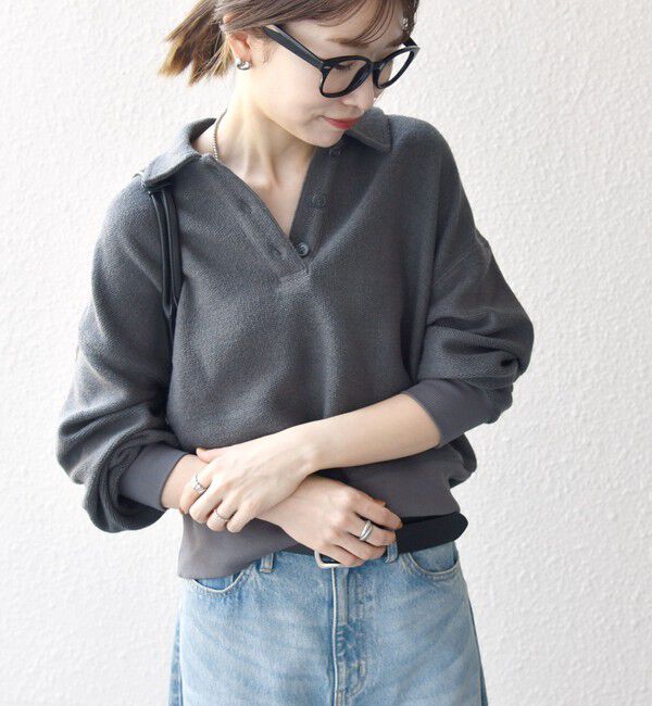 SHIPS any「SHIPS any:〈手洗い可能〉サカリバ コンパクト ポロシャツ プルオーバー」|ポロシャツ|