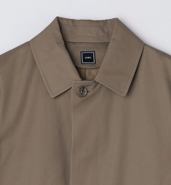 SHIPS「SHIPS: VENTILE(R) コットン ステンカラー コート」|ステンカラーコート|