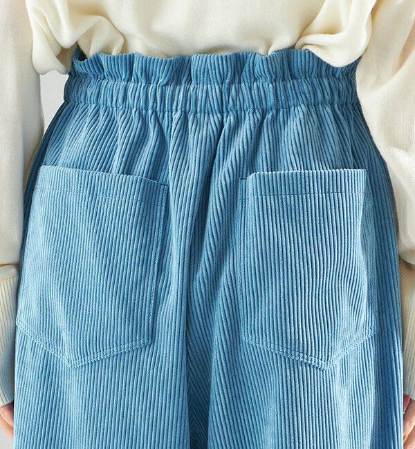 SHIPS for women「〈洗濯機可能〉TUMUGITO(R) コーデュロイ ドロスト パンツ」|その他|